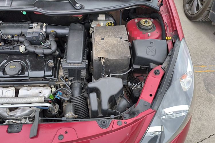 Used Peugeot 207 2011 Sedan 1.4L Manual Yule Edition Engine Bay Left