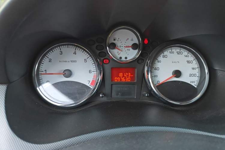 Used Peugeot 207 2011 Sedan 1.4L Manual Yule Edition Instrument Cluster