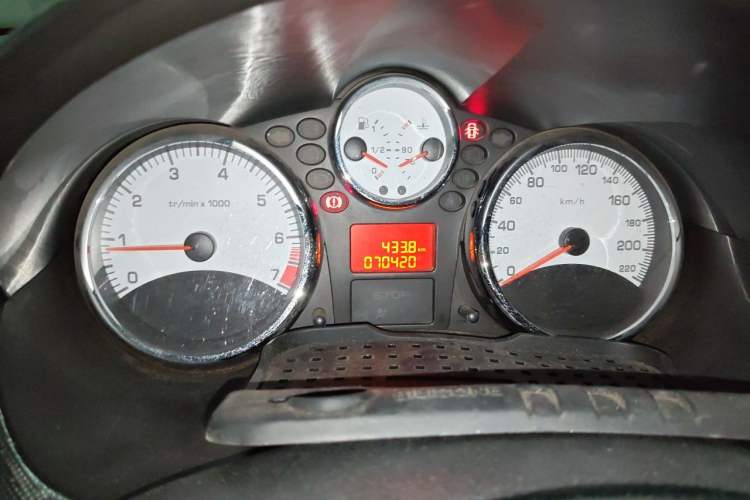 Used Peugeot 207 2011 Hatchback 1.4L Manual Yule Edition Instrument Cluster