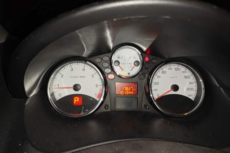 Used Peugeot 207 2011 Hatchback 1.6L Automatic Yule Edition Instrument Cluster