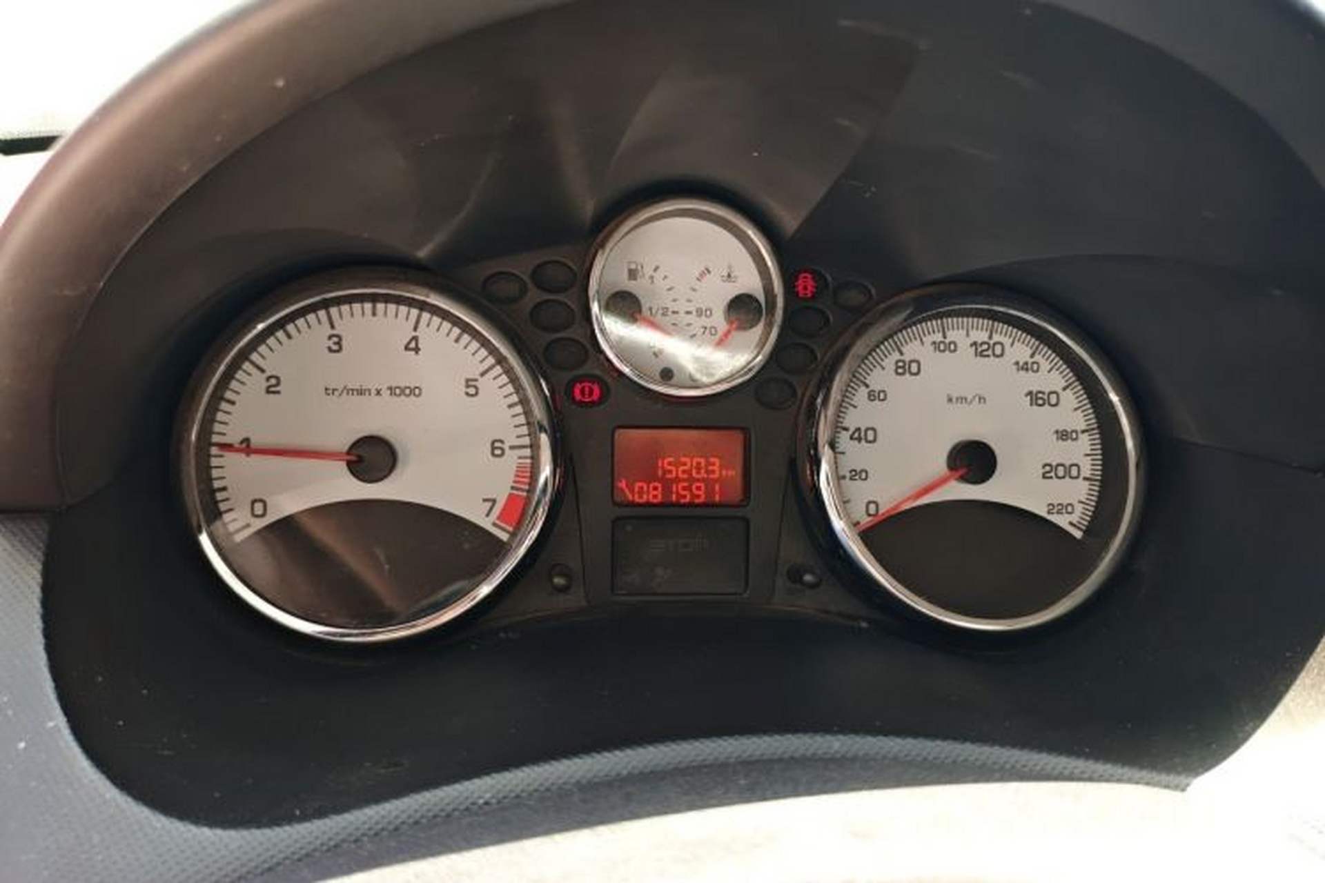 Used Peugeot 207 2011 Sedan 1.4L Manual Yule Edition Instrument Cluster
