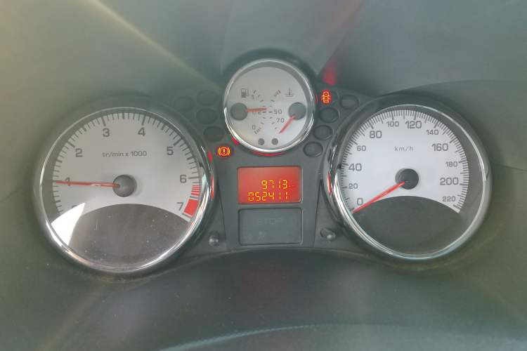 Used Peugeot 207 2011 Sedan 1.4L Manual Yule Edition Instrument Cluster