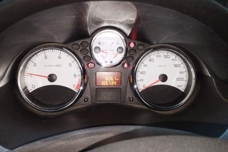 Used Peugeot 207 2011 Sedan 1.4L Manual Yule Edition Instrument Cluster