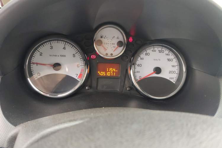 Used Peugeot 207 2011 Sedan 1.4L Manual Yule Edition Instrument Cluster