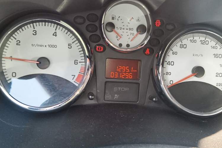 Used Peugeot 207 2011 Hatchback 1.4L Manual Yule Edition Odometer Close Up