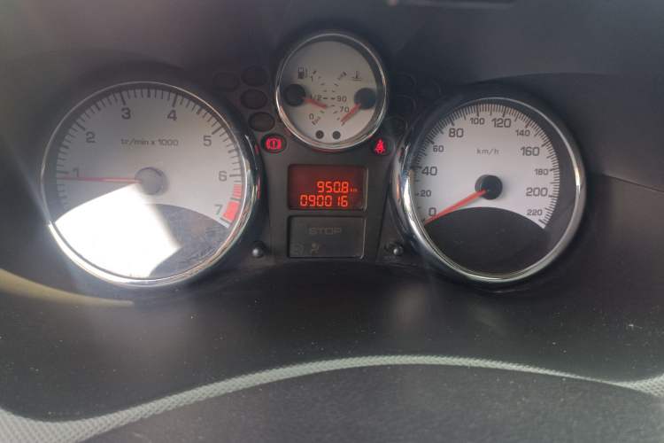 Used Peugeot 207 2011 Hatchback 1.4L Manual Yule Edition Odometer Close Up