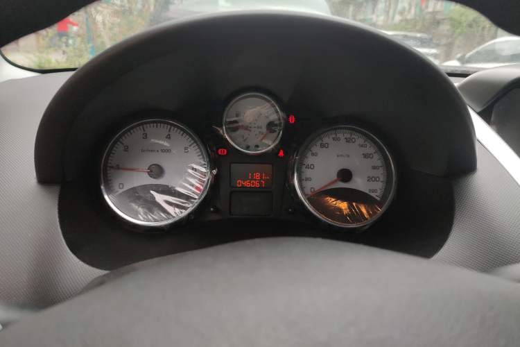 Used Peugeot 207 2011 Hatchback 1.4L Manual Yule Edition Odometer Close Up