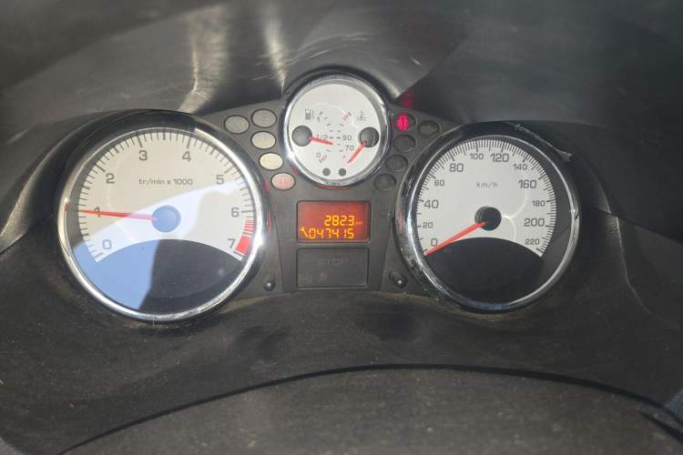 Used Peugeot 207 2011 Hatchback 1.4L Manual Yule Edition Odometer Close Up
