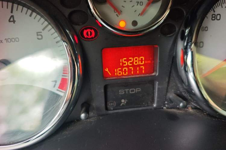 Used Peugeot 207 2011 Hatchback 1.4L Manual Yule Edition Odometer Close Up
