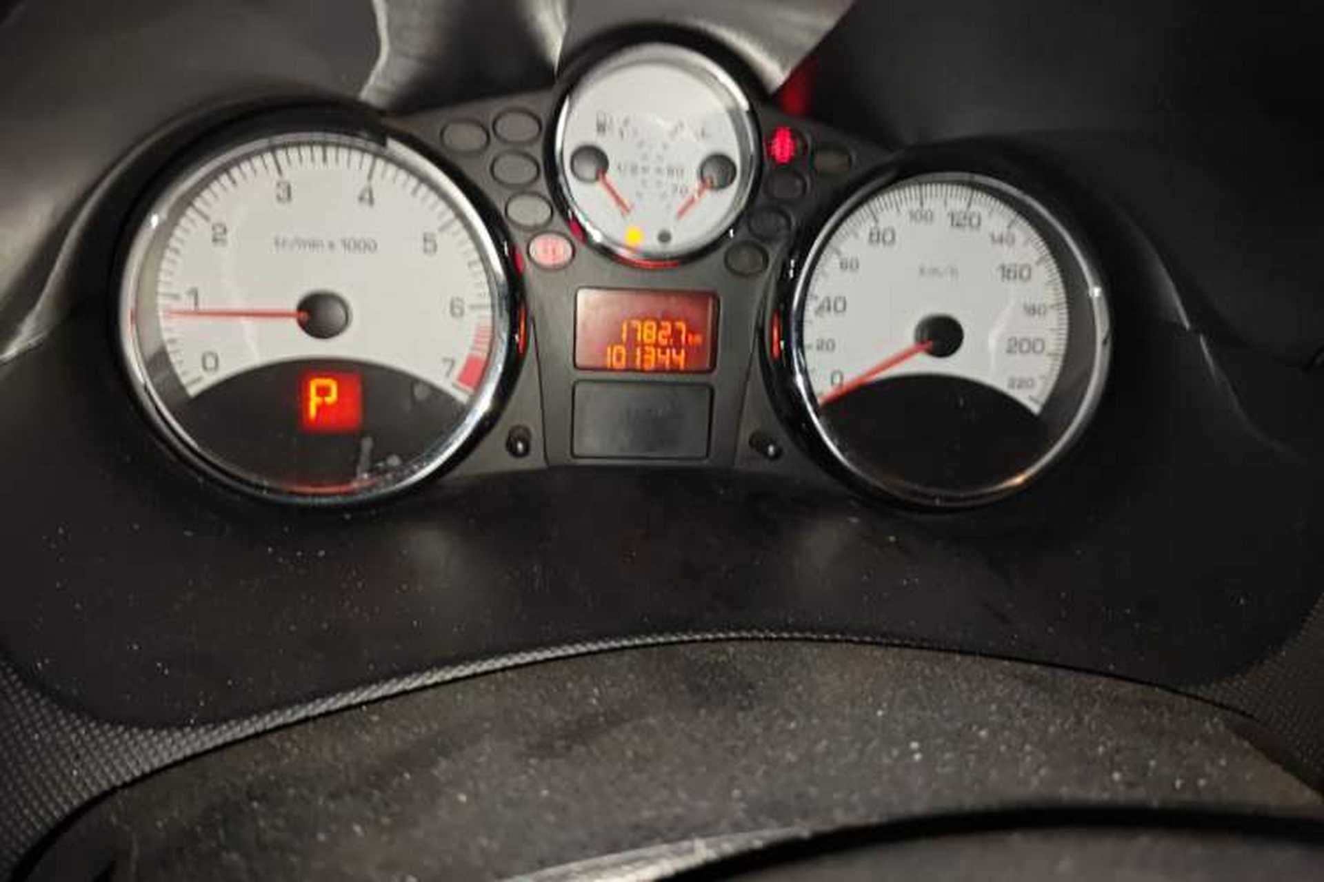 Used Peugeot 207 2011 Hatchback 1.6L Automatic Yule Edition Odometer Close Up