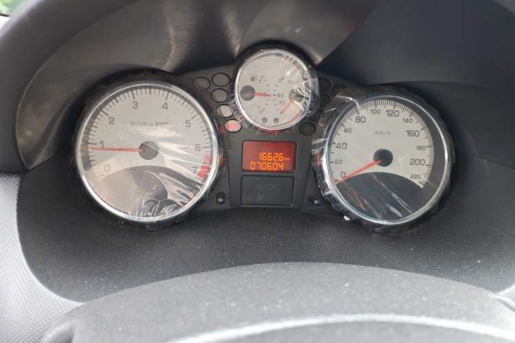 Used Peugeot 207 2011 Sedan 1.6L Manual Yule Edition Odometer Close Up
