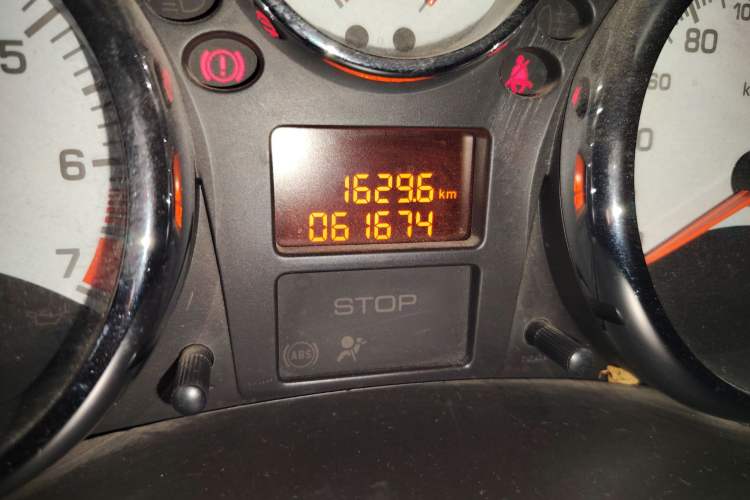 Used Peugeot 207 2011 Hatchback 1.4L Manual Yule Edition Odometer Close Up
