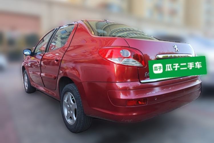 Used Peugeot 207 2011 Sedan 1.4L Manual Yule Edition Rear Left 45 Deg