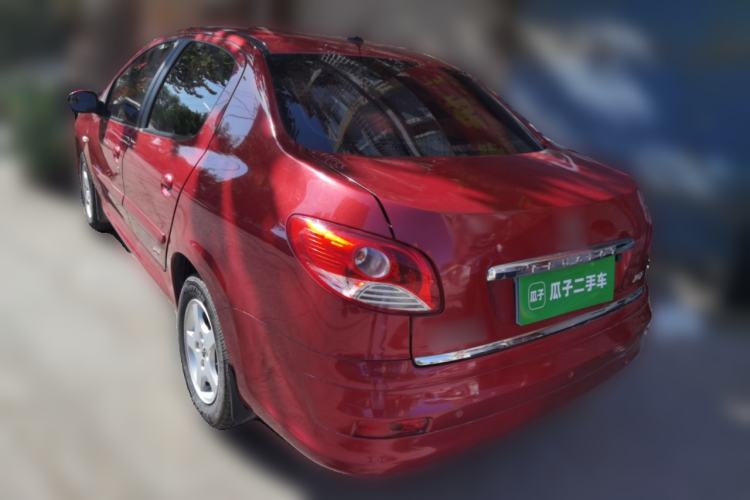 Used Peugeot 207 2011 Sedan 1.4L Manual Yule Edition Rear Left 45 Deg