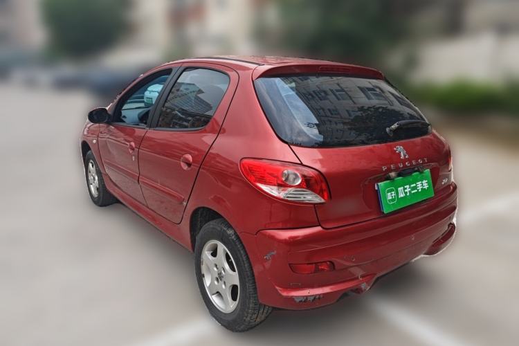 Used Peugeot 207 2011 Hatchback 1.4L Manual Yule Edition Rear Left 45 Deg