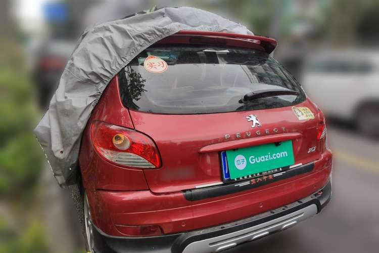 Used Peugeot 207 2011 Hatchback 1.4L Manual Yule Edition Rear Left 45 Deg