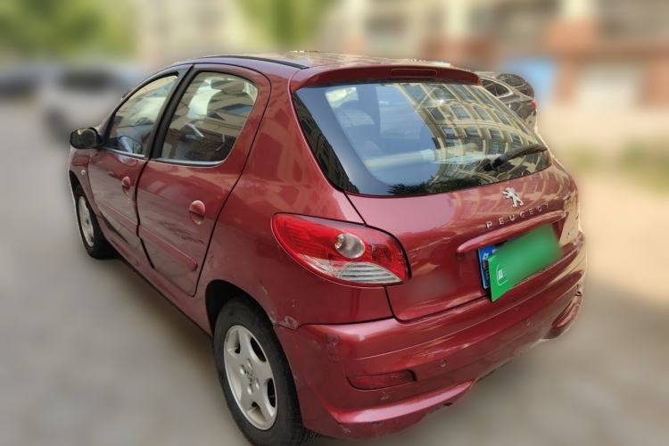 Used Peugeot 207 2011 Hatchback 1.4L Manual Yule Edition Rear Left 45 Deg