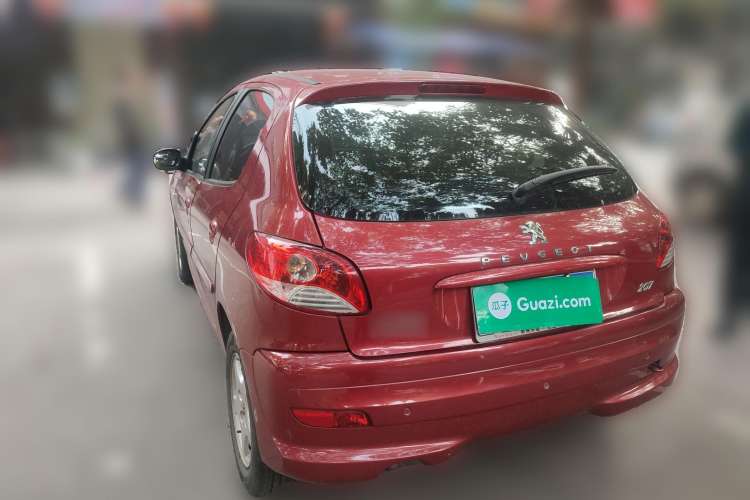 Used Peugeot 207 2011 Hatchback 1.4L Manual Yule Edition Rear Left 45 Deg