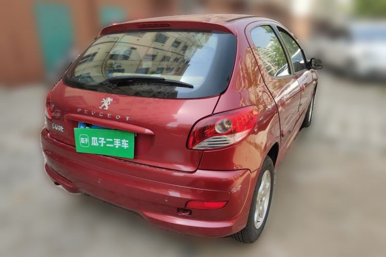 Used Peugeot 207 2011 Hatchback 1.4L Manual Yule Edition Rear Right 45 Deg