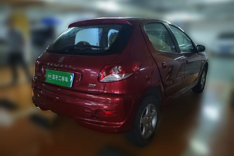 Used Peugeot 207 2011 Hatchback 1.4L Manual Yule Edition Rear Right 45 Deg