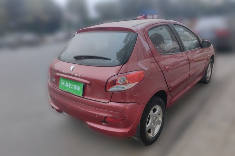 Used Peugeot 207 2011 Hatchback 1.4L Manual Yule Edition Rear Right 45 Deg