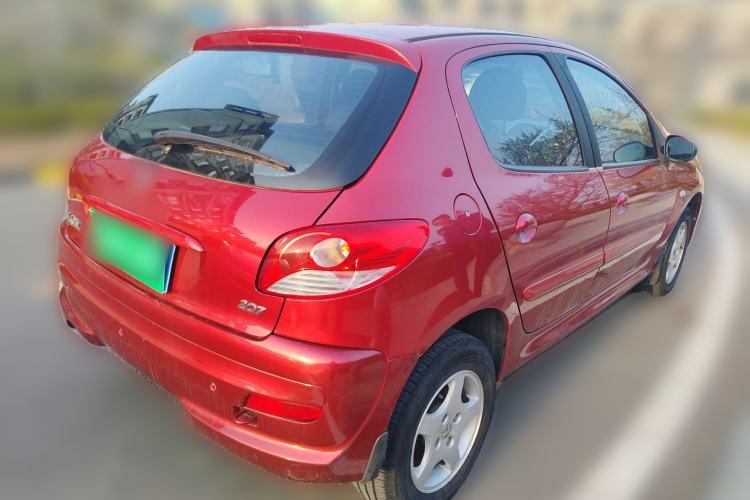 Used Peugeot 207 2011 Hatchback 1.4L Manual Yule Edition Rear Right 45 Deg