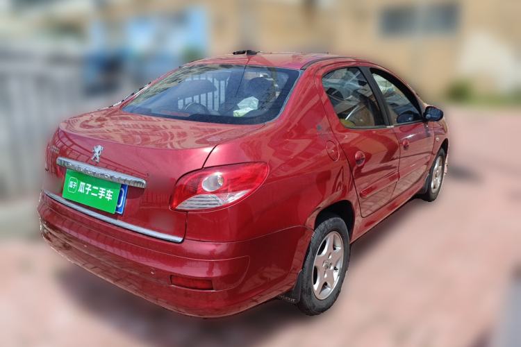 Used Peugeot 207 2011 Sedan 1.4L Manual Yule Edition Rear Right 45 Deg