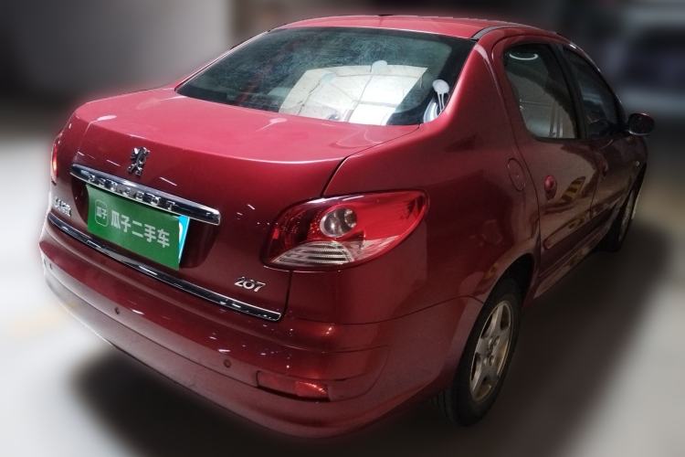 Used Peugeot 207 2011 Sedan 1.4L Manual Yule Edition Rear Right 45 Deg