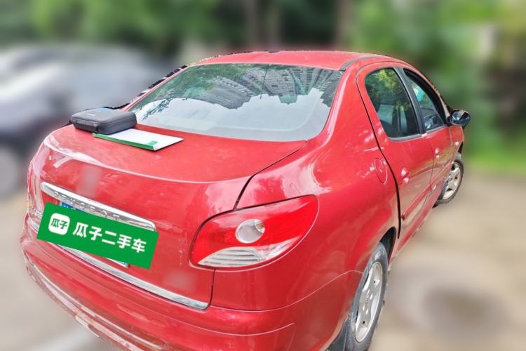 Used Peugeot 207 2011 Sedan 1.6L Manual Yule Edition Rear Right 45 Deg