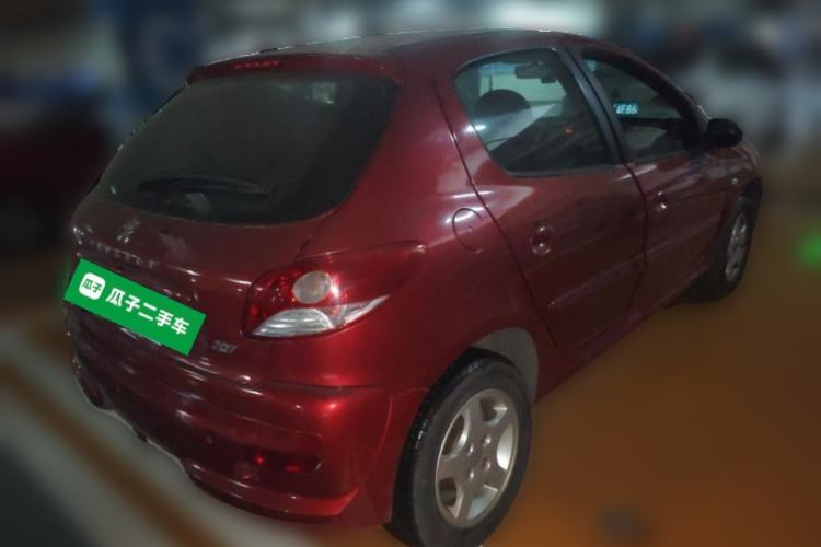 Used Peugeot 207 2011 Hatchback 1.4L Manual Yule Edition Rear Right 45 Deg