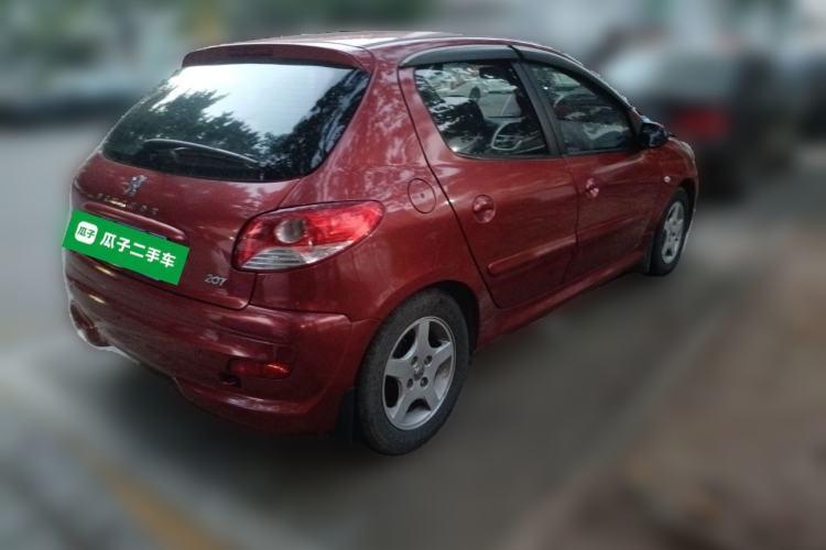 Used Peugeot 207 2011 Hatchback 1.4L Manual Yule Edition Rear Right 45 Deg