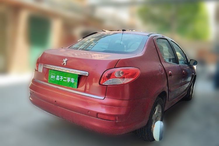 Used Peugeot 207 2011 Sedan 1.4L Manual Yule Edition Rear Right 45 Deg
