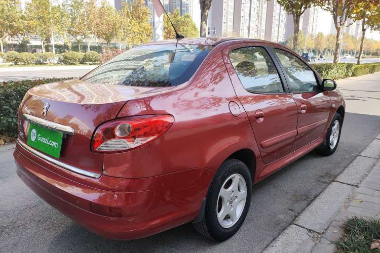 Used Peugeot 207 2011 Sedan 1.4L Manual Yule Edition Rear Right 45 Deg