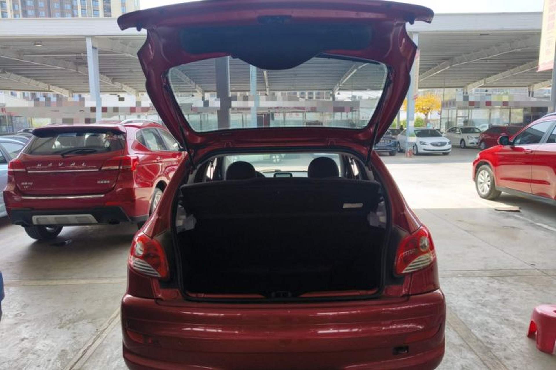 Used Peugeot 207 2011 Hatchback 1.4L Manual Yule Edition Trunk