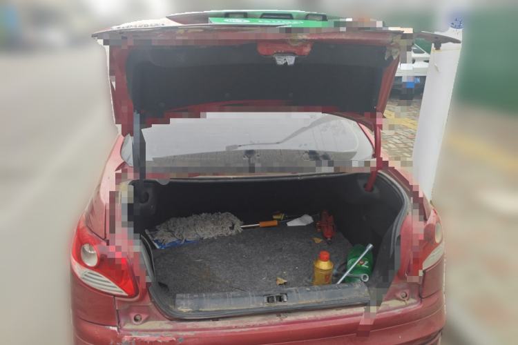 Used Peugeot 207 2011 Sedan 1.4L Manual Yule Edition Trunk