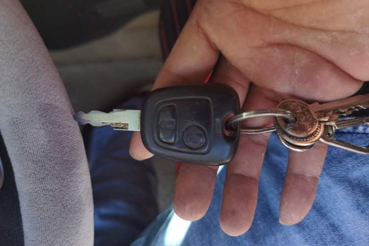 Used Peugeot 207 2011 Sedan 1.4L Manual Yule Edition Vehicle Key