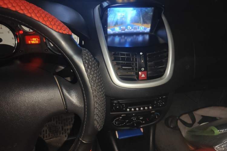 Used Peugeot 207 2011 Hatchback 1.4L Manual Yule Edition Audio And AC Panel