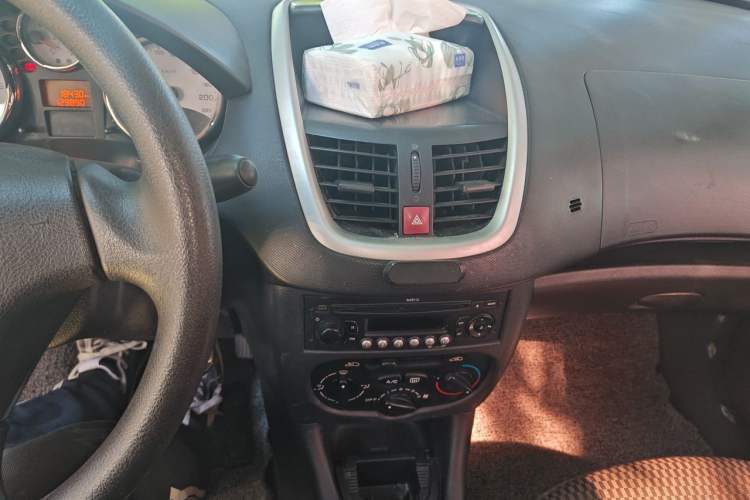Used Peugeot 207 2011 Sedan 1.4L Manual Yule Edition Audio And AC Panel
