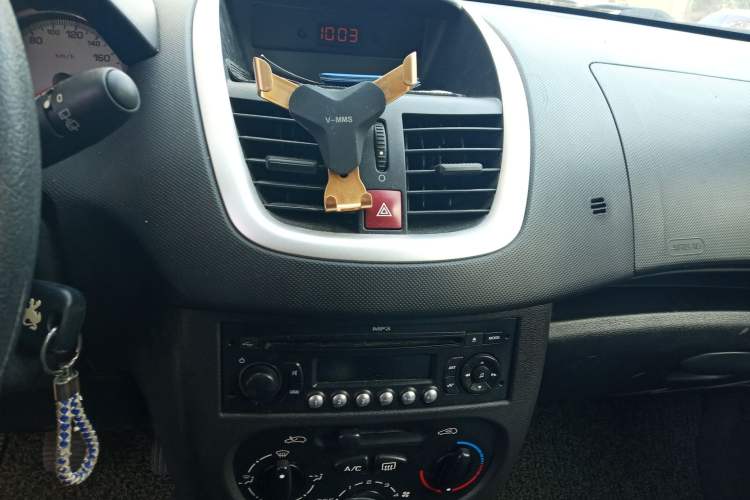 Used Peugeot 207 2011 Hatchback 1.4L Manual Yule Edition Audio And AC Panel