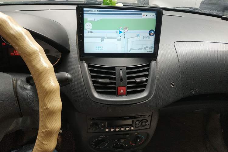 Used Peugeot 207 2011 Hatchback 1.4L Manual Yule Edition Audio And AC Panel