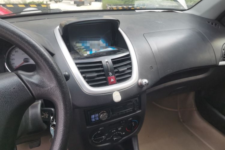 Used Peugeot 207 2011 Hatchback 1.4L Manual Yule Edition Audio And AC Panel