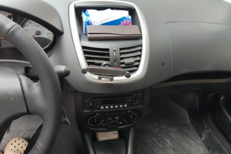 Used Peugeot 207 2011 Hatchback 1.4L Manual Yule Edition Audio And AC Panel