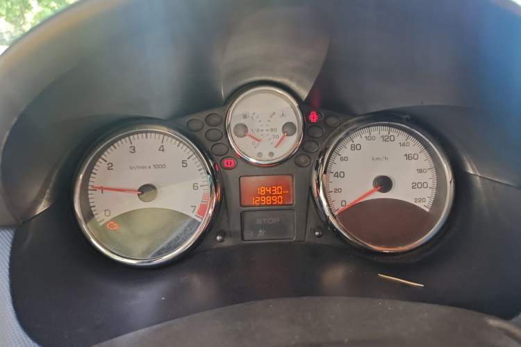 Used Peugeot 207 2011 Sedan 1.4L Manual Yule Edition Instrument Cluster