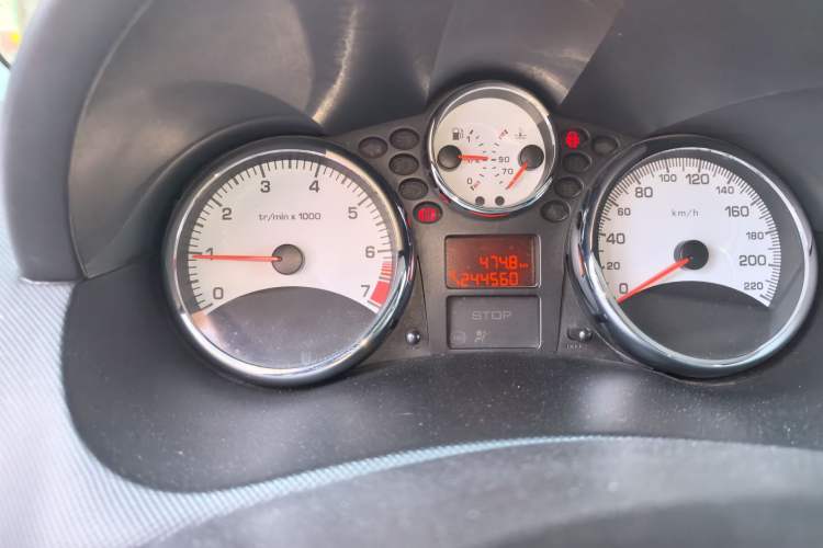 Used Peugeot 207 2011 Sedan 1.4L Manual Yule Edition Instrument Cluster