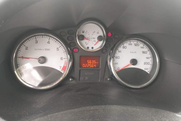 Used Peugeot 207 2011 Hatchback 1.4L Manual Yule Edition Instrument Cluster