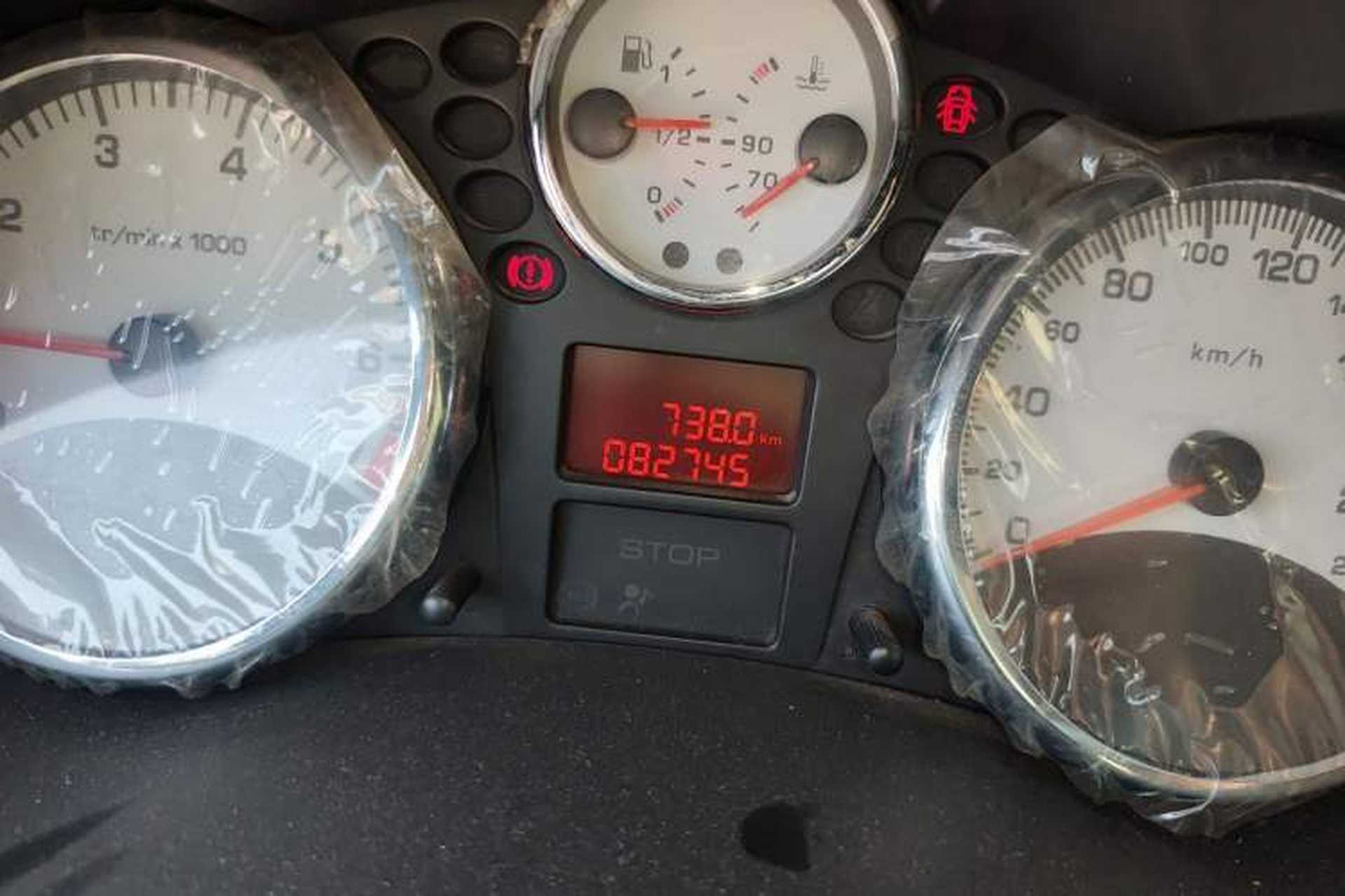 Used Peugeot 207 2011 Hatchback 1.4L Manual Yule Edition Odometer Close Up