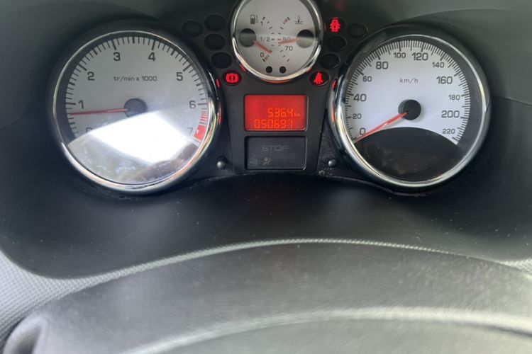Used Peugeot 207 2011 Hatchback 1.4L Manual Yule Edition Odometer Close Up
