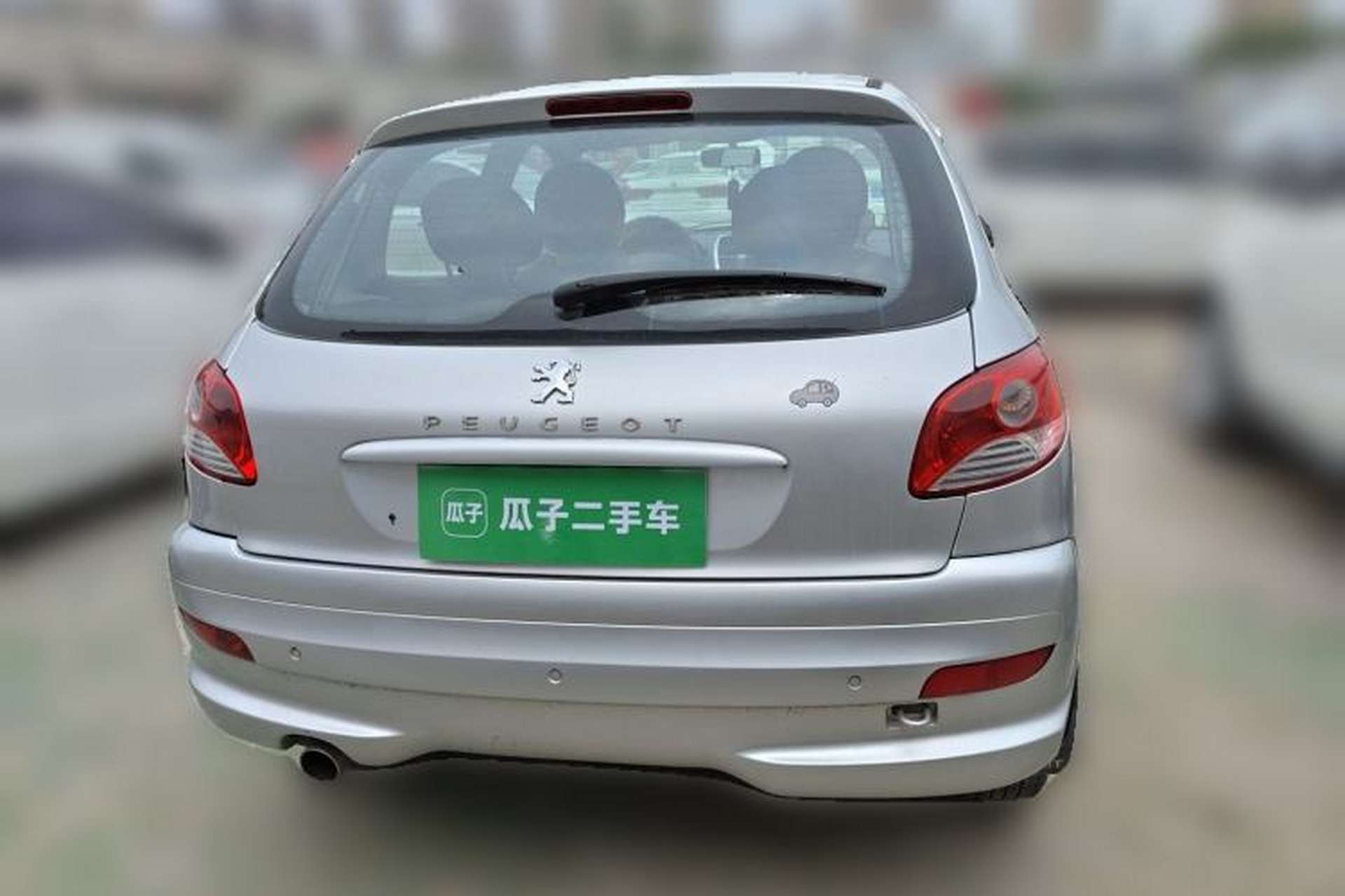 Used Peugeot 207 2011 Hatchback 1.4L Manual Yule Edition Rear