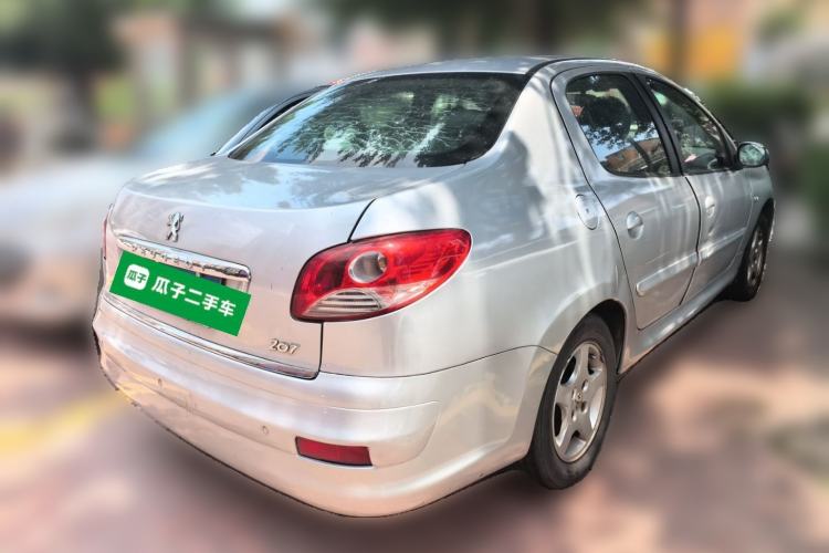 Used Peugeot 207 2011 Sedan 1.4L Manual Yule Edition Rear Right 45 Deg