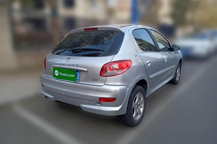 Used Peugeot 207 2011 Hatchback 1.4L Manual Yule Edition Rear Right 45 Deg